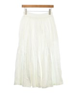 ebure（エブール）ロング・マキシ丈スカート 白 サイズ:38(M位) レディース/2200631145578