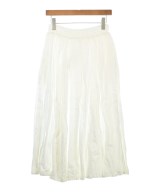 ebure（エブール）ロング・マキシ丈スカート 白 サイズ:38(M位) レディース/2200631145578