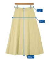 ebure（エブール）ロング・マキシ丈スカート 黄 サイズ:38(M位) レディース/2200631145820