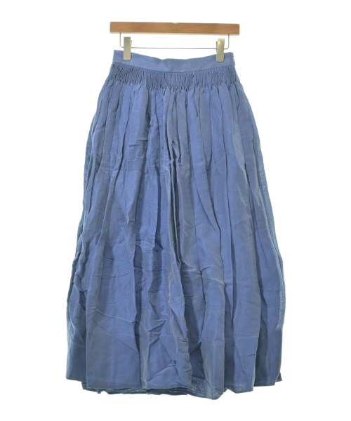 ebure(エブール)ロング・マキシ丈スカート 青 サイズ:36(S位)/2200631146063
