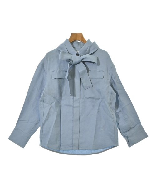 ebure(エブール)カジュアルシャツ 青 サイズ:38(M位)/2200631146124