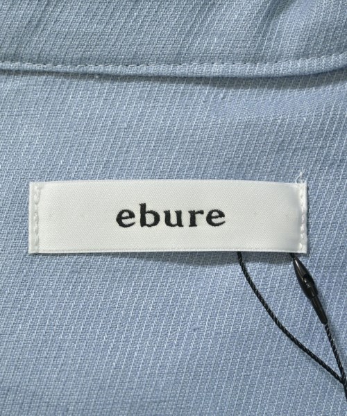 ebure（エブール）カジュアルシャツ 青 サイズ:38(M位) レディース/2200631146179