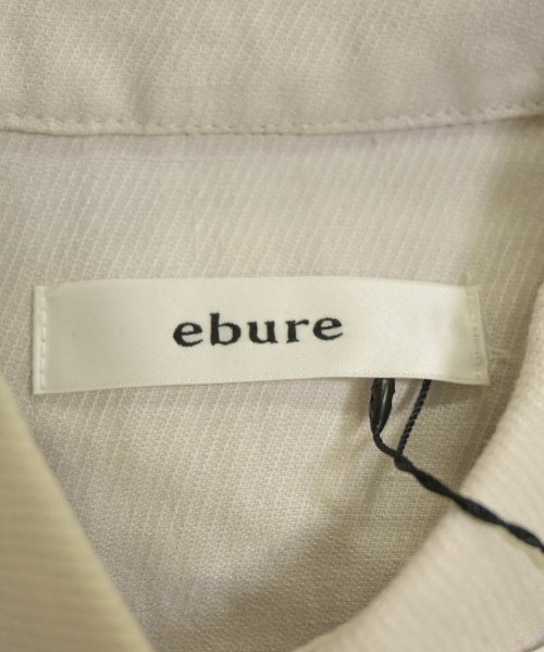 ebure（エブール）カジュアルシャツ 白 サイズ:38(M位) レディース/2200631146247