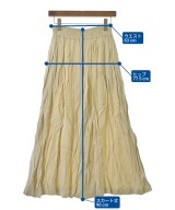 ebure（エブール）ロング・マキシ丈スカート 白 サイズ:36(S位) レディース/2200631146261