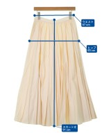 ebure（エブール）ロング・マキシ丈スカート 白 サイズ:38(M位) レディース/2200631146285