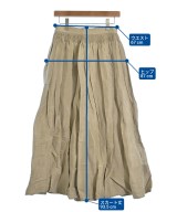 ebure（エブール）ロング・マキシ丈スカート ベージュ サイズ:36(S位) レディース/2200631146308