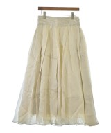 ebure（エブール）ロング・マキシ丈スカート 白 サイズ:38(M位) レディース/2200631146322