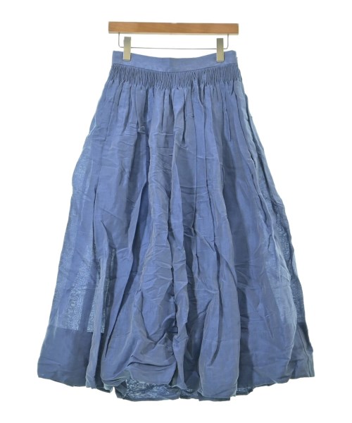 ebure(エブール)ロング・マキシ丈スカート 青 サイズ:36(S位)/2200631146346