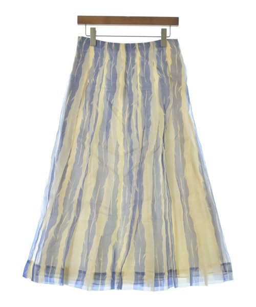 ebure（エブール）ロング・マキシ丈スカート 白 サイズ:38(M位) レディース/2200631146353