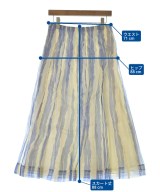 ebure（エブール）ロング・マキシ丈スカート 白 サイズ:38(M位) レディース/2200631146353