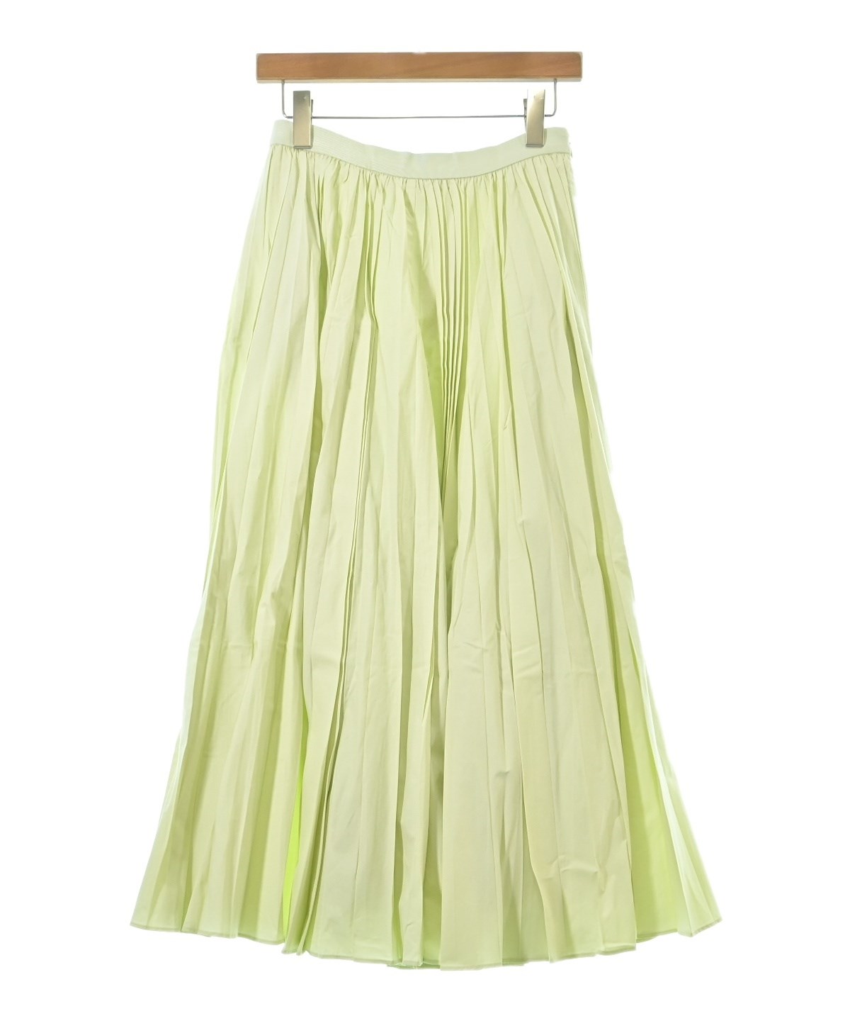 ebure（エブール）ロング・マキシ丈スカート 緑 サイズ:36(S位  