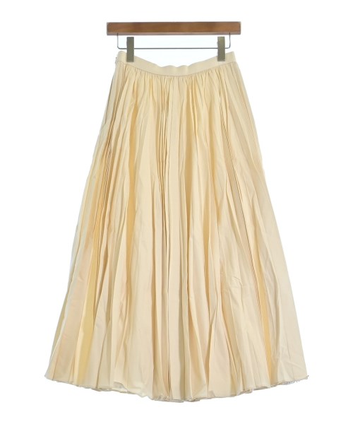 ebure(エブール)ロング・マキシ丈スカート 白 サイズ:36(S位)/2200631146377