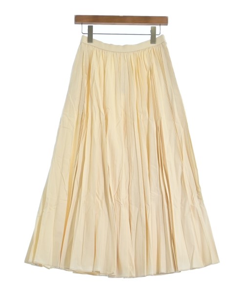ebure(エブール)ロング・マキシ丈スカート 白 サイズ:36(S位)/2200631146391