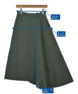 ebure（エブール）ロング・マキシ丈スカート 緑 サイズ:36(S位) レディース/2200631146773