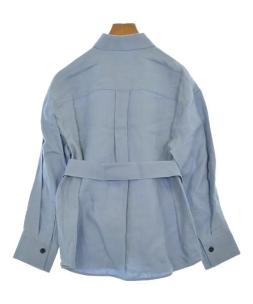 ebure（エブール）カジュアルシャツ 青 サイズ:38(M位) レディース/2200631146933