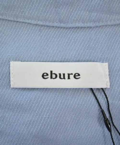 ebure（エブール）カジュアルシャツ 青 サイズ:38(M位) レディース/2200631146933