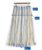ebure（エブール）ロング・マキシ丈スカート 青 サイズ:38(M位) レディース/2200631147077