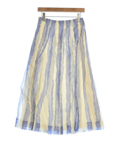 ebure（エブール）ロング・マキシ丈スカート 青 サイズ:36(S位) レディース/2200631147084