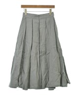 ebure（エブール）ロング・マキシ丈スカート グレー サイズ:36(S位) レディース/2200631147114