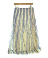 ebure（エブール）ロング・マキシ丈スカート 青 サイズ:38(M位) レディース/2200631147176