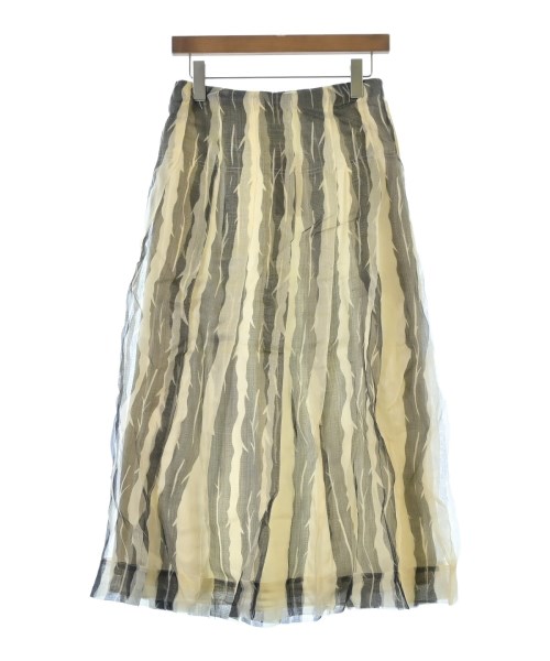 ebure(エブール)ロング・マキシ丈スカート ベージュ サイズ:38(S位)/2200631147220