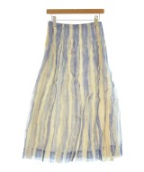 ebure（エブール）ロング・マキシ丈スカート 青 サイズ:36(S位) レディース/2200631147244