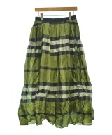 ebure（エブール）ロング・マキシ丈スカート 緑 サイズ:38(M位) レディース/2200631147275