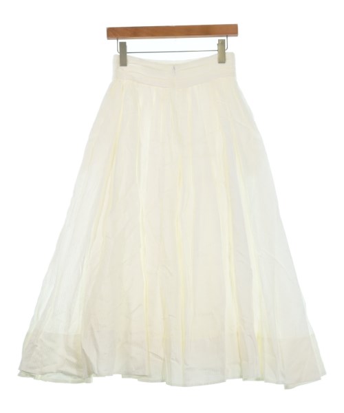 ebure（エブール）ロング・マキシ丈スカート 白 サイズ:36(S位) レディース/2200631147619