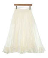 ebure（エブール）ロング・マキシ丈スカート 白 サイズ:36(S位) レディース/2200631147619