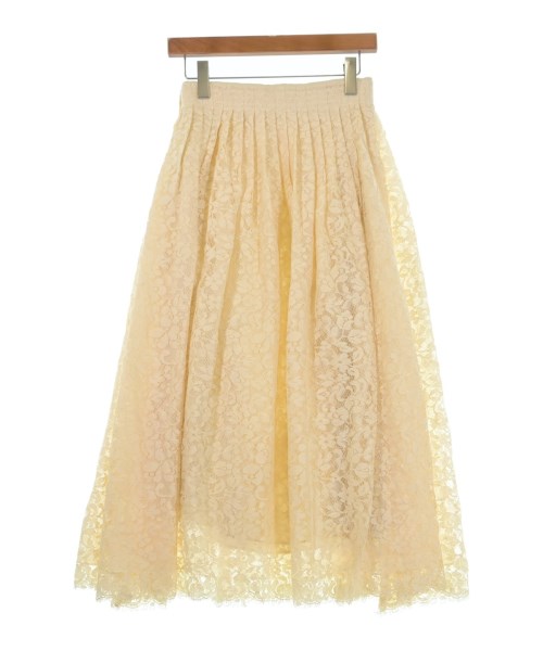 ebure（エブール）ロング・マキシ丈スカート 白 サイズ:36(S位) レディース/2200631147626