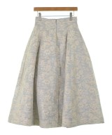 ebure（エブール）ロング・マキシ丈スカート グレー サイズ:38(M位) レディース/2200631147718