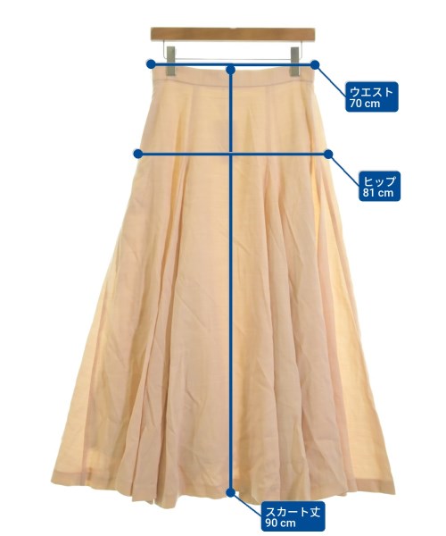 ebure（エブール）ロング・マキシ丈スカート ピンク サイズ:40(M位) レディース/2200631147725