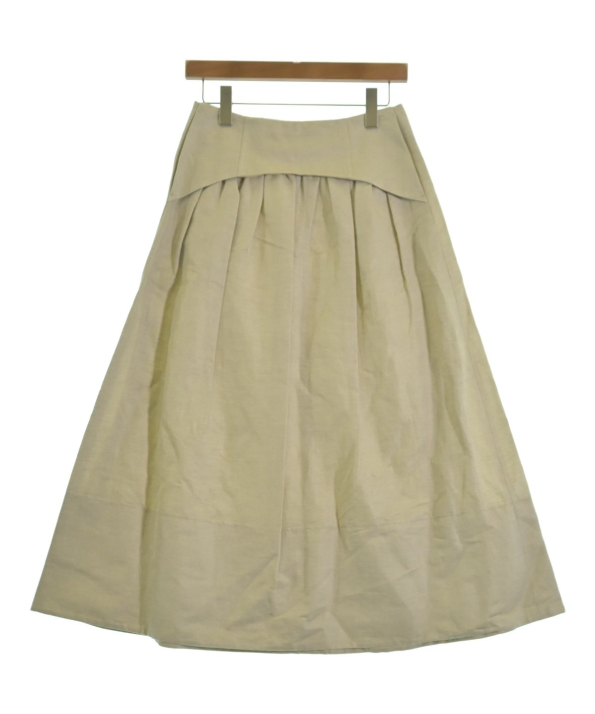 ebure（エブール）ロング・マキシ丈スカート ベージュ サイズ:38(M位