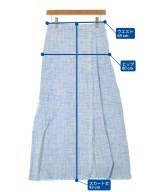 ebure（エブール）ロング・マキシ丈スカート 青 サイズ:38(M位) レディース/2200631147756