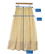 ebure（エブール）ロング・マキシ丈スカート ベージュ サイズ:40(M位) レディース/2200631147794