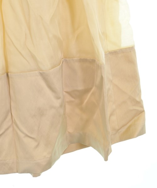 ebure（エブール）ロング・マキシ丈スカート 黄 サイズ:40(M位) レディース/2200631147817