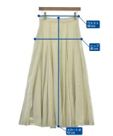 ebure（エブール）ロング・マキシ丈スカート 白 サイズ:38(M位) レディース/2200631147879