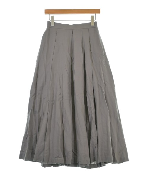 ebure(エブール)ロング・マキシ丈スカート グレー サイズ:36(S位)/2200631147886