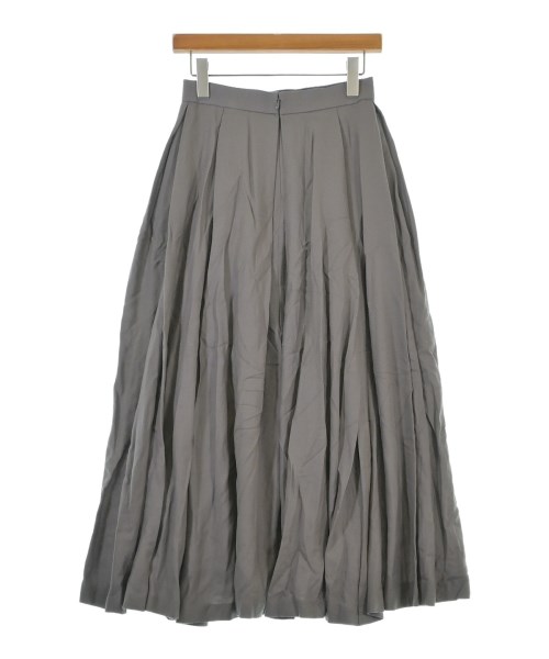 ebure（エブール）ロング・マキシ丈スカート グレー サイズ:36(S位) レディース/2200631147886