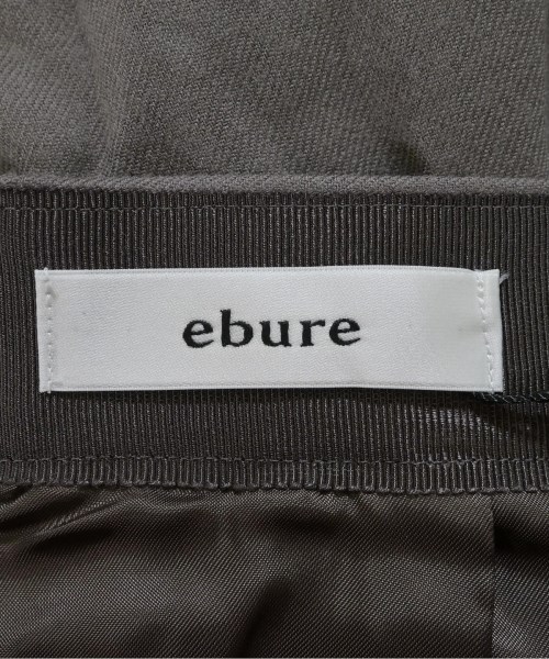 ebure（エブール）ロング・マキシ丈スカート グレー サイズ:36(S位) レディース/2200631147893