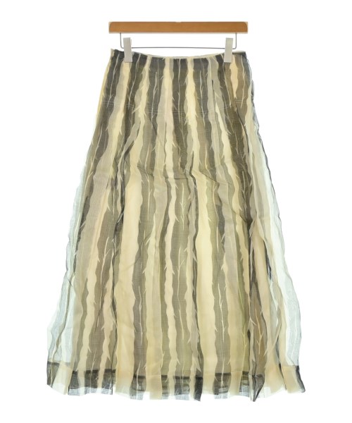 ebure（エブール）ロング・マキシ丈スカート 黄 サイズ:38(M位) レディース/2200631147978