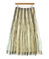 ebure（エブール）ロング・マキシ丈スカート 黄 サイズ:38(M位) レディース/2200631147978