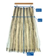 ebure（エブール）ロング・マキシ丈スカート 黄 サイズ:38(M位) レディース/2200631147978