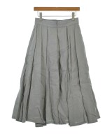 ebure（エブール）ロング・マキシ丈スカート グレー サイズ:38(M位) レディース/2200631148135