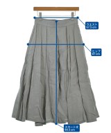 ebure（エブール）ロング・マキシ丈スカート グレー サイズ:38(M位) レディース/2200631148135