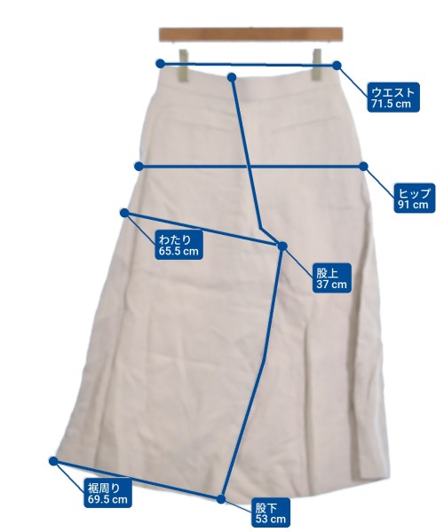 ebure（エブール）クロップドパンツ ピンク サイズ:36(S位) レディース/2200631148142