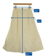ebure（エブール）ロング・マキシ丈スカート ベージュ サイズ:36(S位) レディース/2200631148500