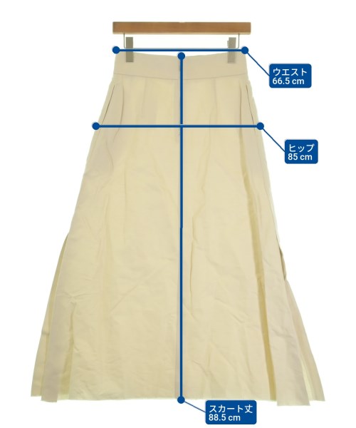 ebure（エブール）ロング・マキシ丈スカート ベージュ サイズ:36(S位) レディース/2200631148517