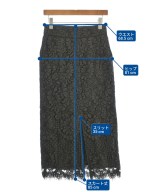 ebure（エブール）ロング・マキシ丈スカート 茶 サイズ:36(S位) レディース/2200631148647