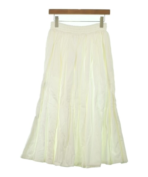 ebure（エブール）ロング・マキシ丈スカート 白 サイズ:38(M位) レディース/2200631148685